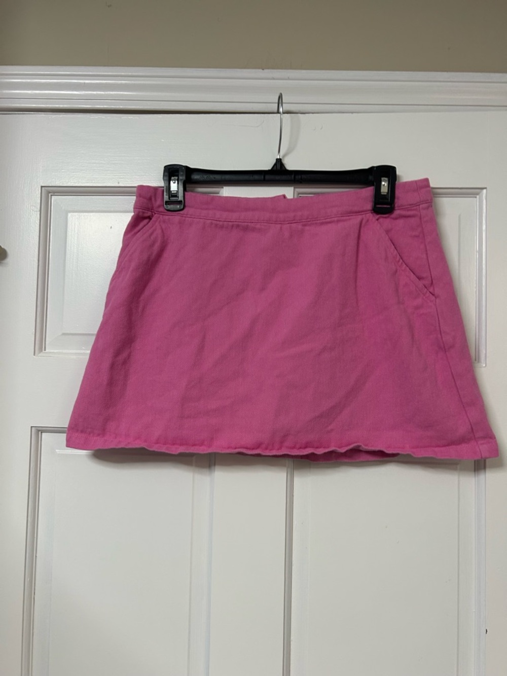 Pink Lily Bright Pink Mini Skort